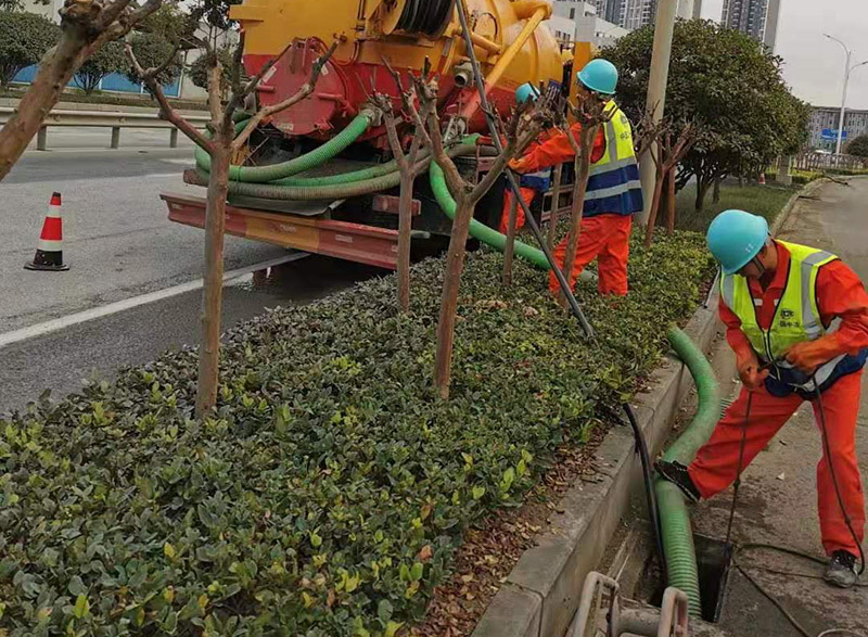 溆浦市政管道清淤