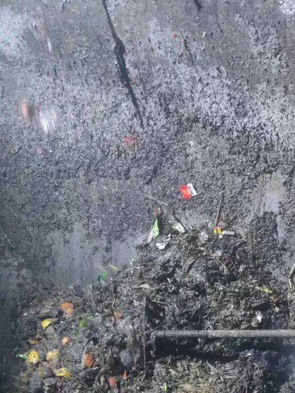 溆浦污水池清理